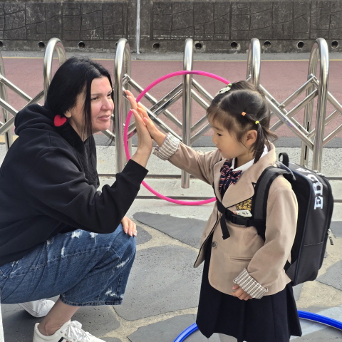 jennifer teacher과 함께 즐거운 등원!